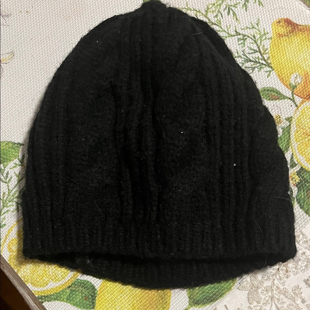 Black Knit Beanie